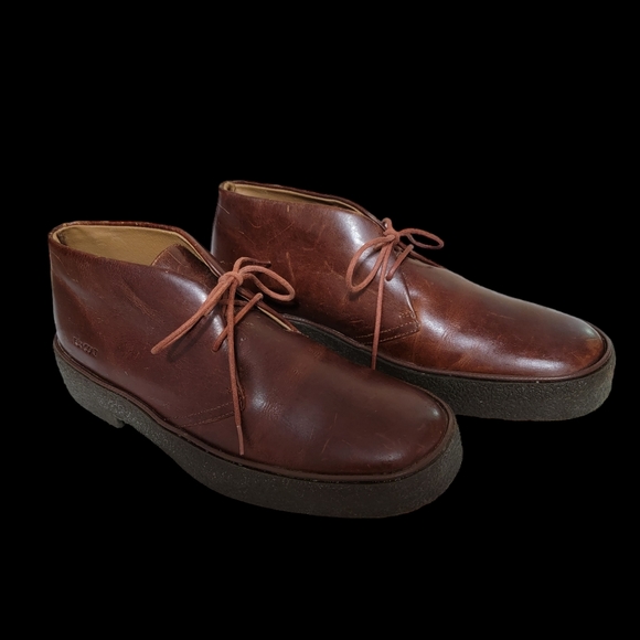 RJ COLT Men's Detroit Lace Up Leather Chukka Boots- 8 - Picture 2 of 10